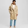 ABRIGO TRENCH CON CAPUCHA