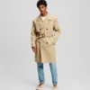 ABRIGO TRENCH CON CAPUCHA