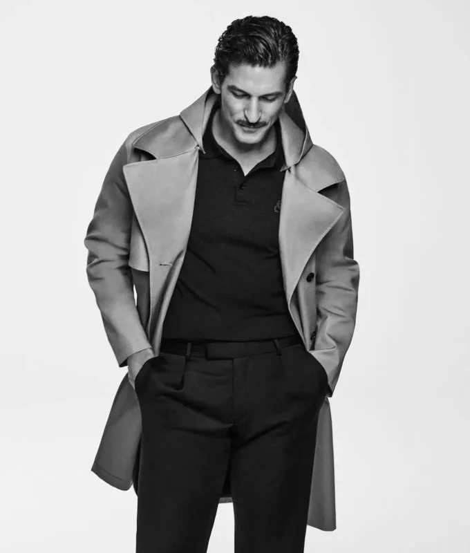 ABRIGO TRENCH CON CAPUCHA