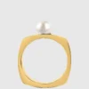 Anillo cuadrado Signature
