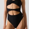 BAÑADOR BANDEAU ACANALADO