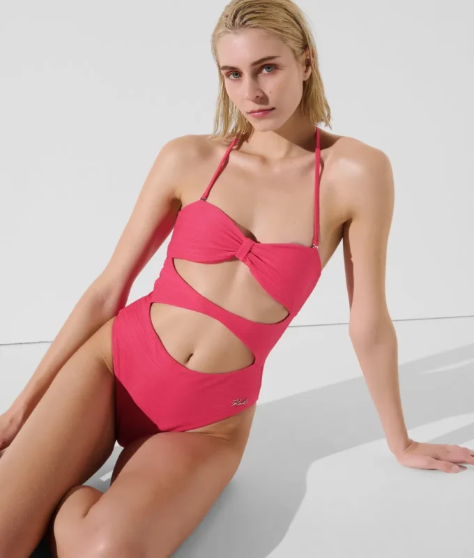 BAÑADOR BANDEAU ACANALADO