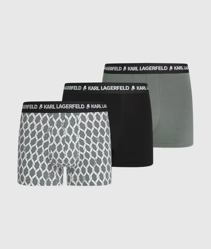 Bañador con estampado de nudos, paquete de 3