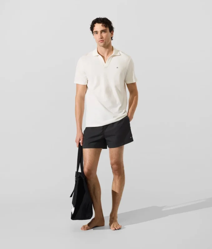 Bañador tipo bermuda con pin Monogram