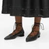 Bailarinas Kerrie con cordones largos