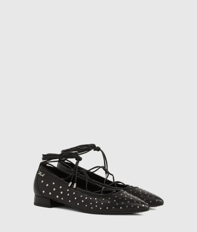 Bailarinas Kerrie con cordones largos