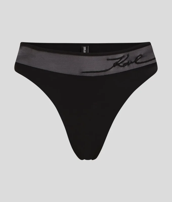 BAJAS DE BIKINI DE CINTURA ALTA K/SIGNATURE