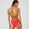 BAJAS DE BIKINI DE CUTTING ALTO CON FLORES
