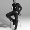 Blazer con ribetes en contraste KL Studio