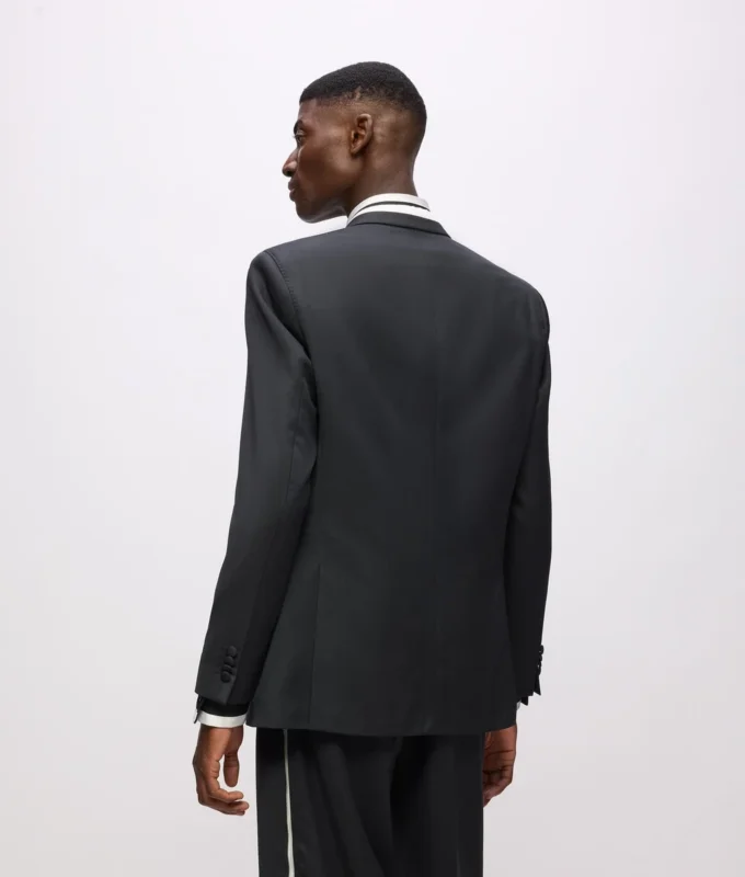 Blazer con ribetes en contraste KL Studio