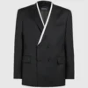 Blazer con ribetes en contraste KL Studio