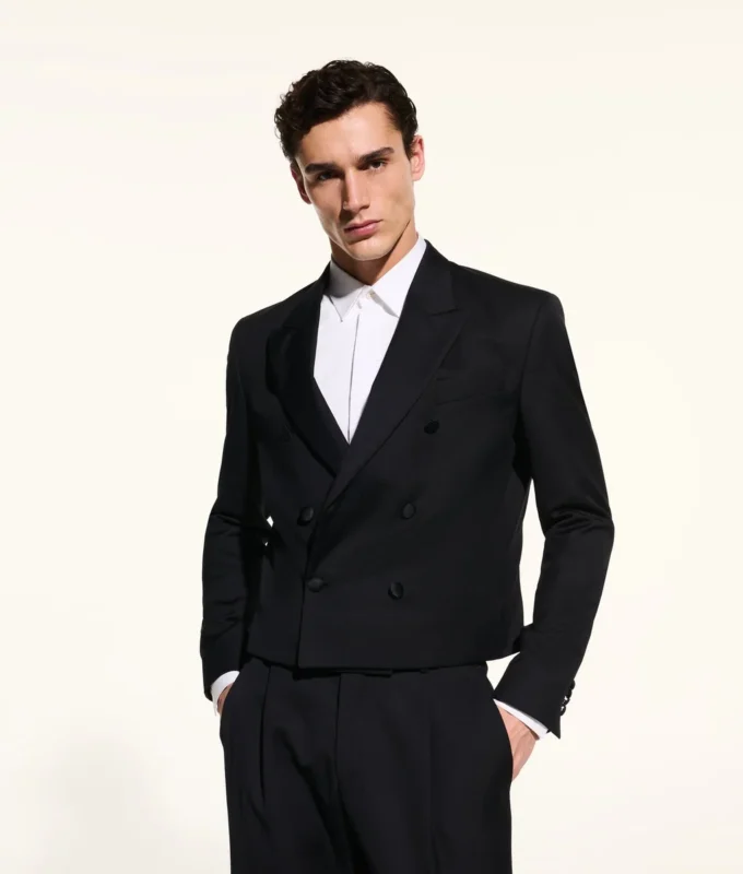 BLAZER DE DOBLE PATA DE KL STUDIO