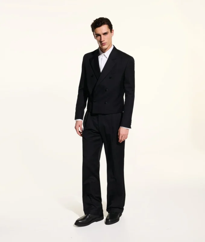 BLAZER DE DOBLE PATA DE KL STUDIO