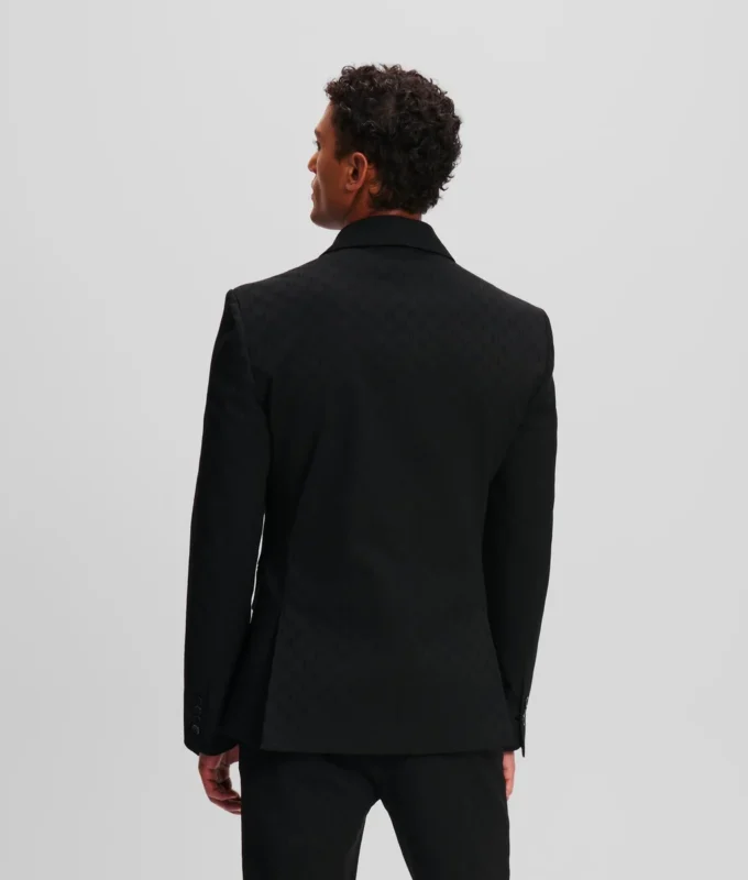 BLAZER DE DOS BOTONES CON MONOGRAMA
