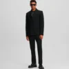 BLAZER DE DOS BOTONES CON MONOGRAMA