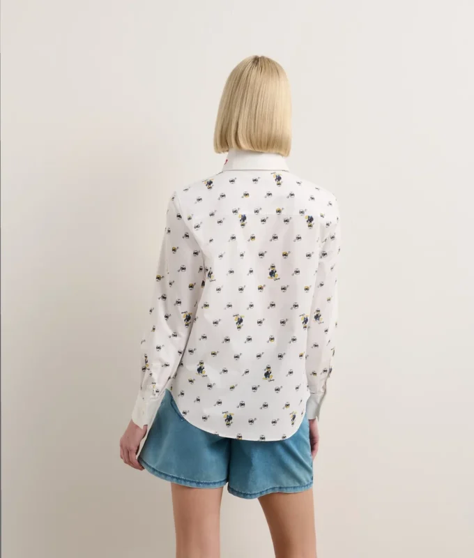 BLUSA CON ESTAMPADO INTEGRAL DISNEY X KL