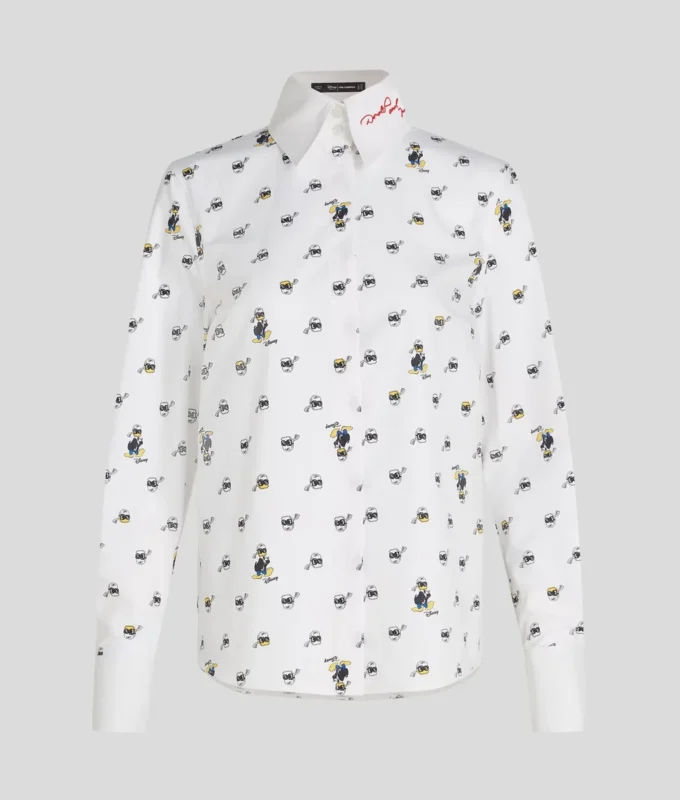 BLUSA CON ESTAMPADO INTEGRAL DISNEY X KL