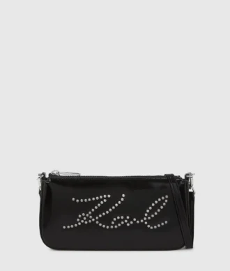 Bolsa bandolera con tachuelas K/Signature