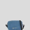 BOLSA PARA CÁMARA DE DENIM CON LOGOTIPO METÁLICO