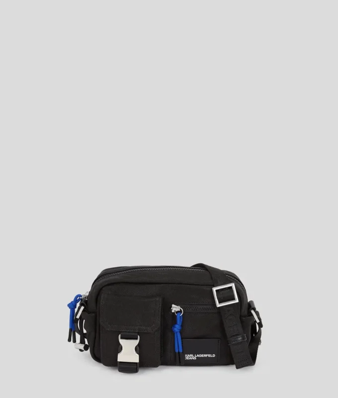 BOLSA PARA CÁMARA DE DENIM RECUBIERTA