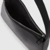 Bolso bandolera brillante con logotipo