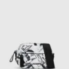 Bolso bandolera con estampado gráfico integral