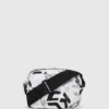 Bolso bandolera con estampado gráfico integral