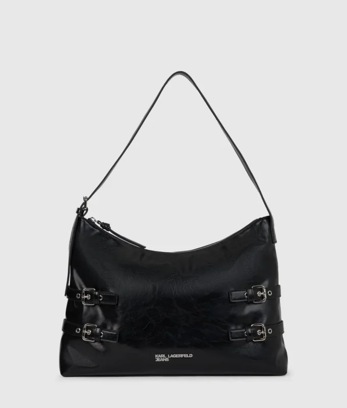 Bolso bandolera con hebilla grande