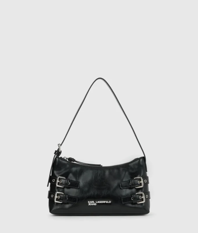 Bolso bandolera con hebillas