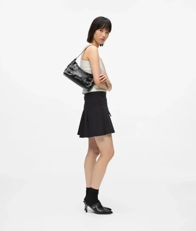 Bolso bandolera con hebillas