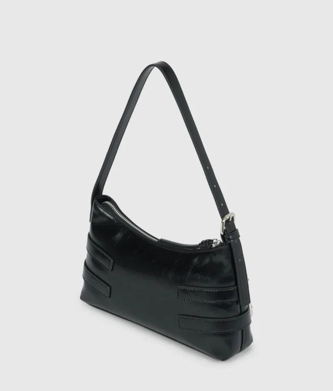 Bolso bandolera con hebillas