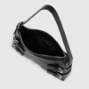 Bolso bandolera con hebillas