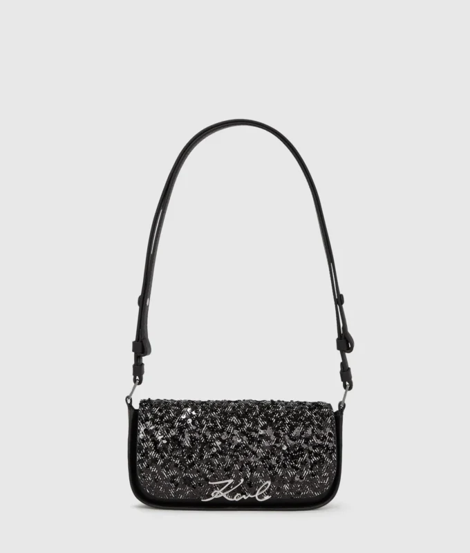 Bolso bandolera con lentejuelas K/Signature