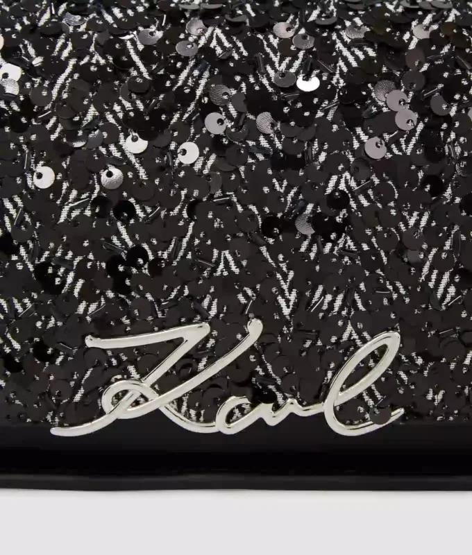 Bolso bandolera con lentejuelas K/Signature