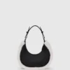Bolso bandolera con luna de piel de oveja
