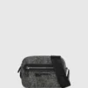 Bolso bandolera de denim lavado
