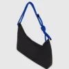 Bolso bandolera de nailon con cordón
