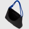 Bolso bandolera de nailon con cordón