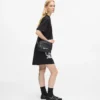 Bolso bandolera de nailon con logotipo