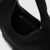 Bolso bandolera de nylon brillante