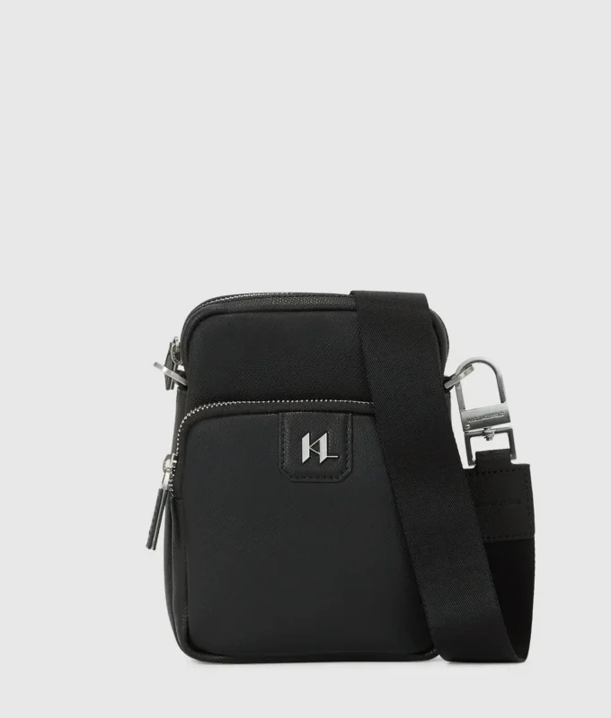 Bolso bandolera de piel K/Monogram