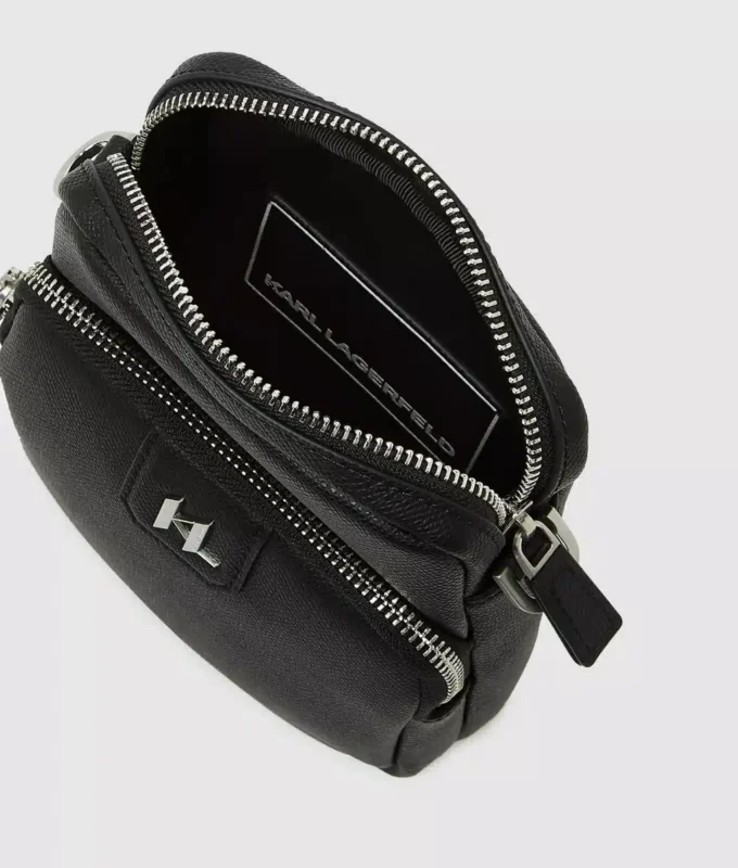 Bolso bandolera de piel K/Monogram