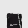 Bolso bandolera fino con logotipo