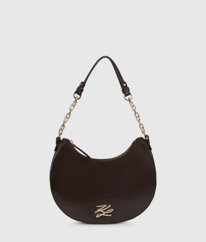 Bolso bandolera K/Autograph Glossy Moon