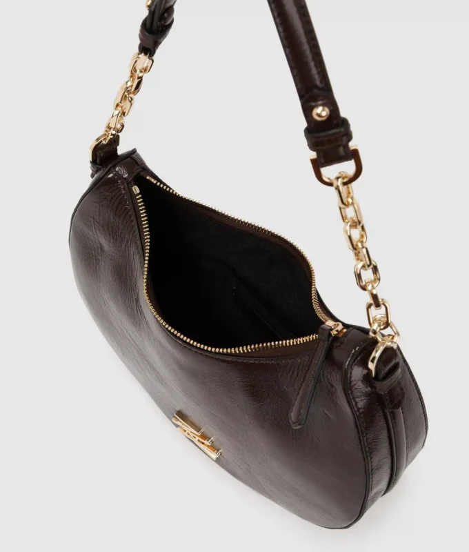 Bolso bandolera K/Autograph Glossy Moon