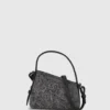 Bolso bandolera mini Geo de denim