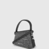Bolso bandolera mini Geo de denim