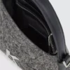 Bolso bandolera mini Geo de denim