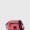 Bolso bandolera para cámara con logotipo en forma de caja