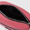 Bolso bandolera para cámara con logotipo en forma de caja